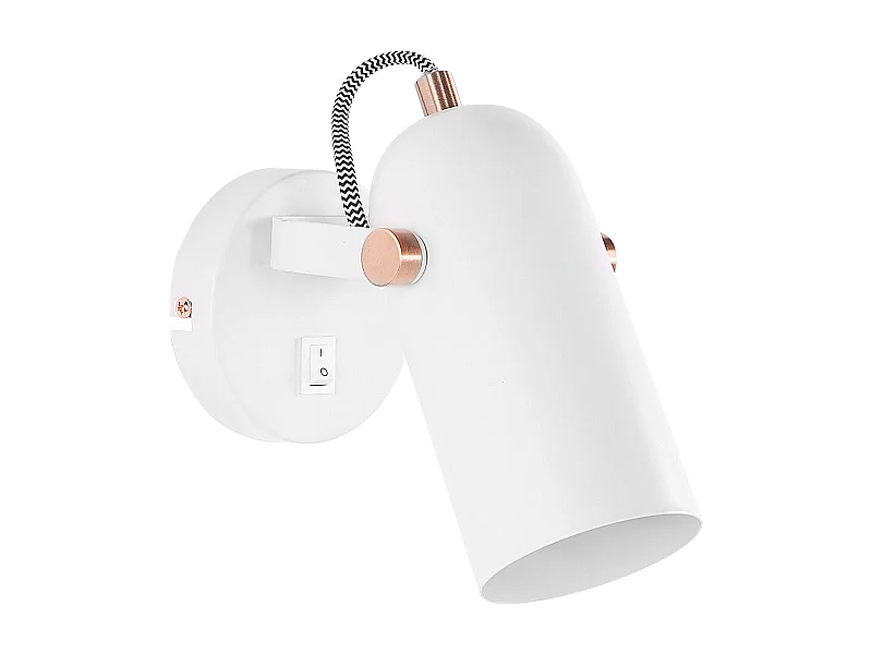 Spotlamp TYRIA Verstelbaar Metaal Wit