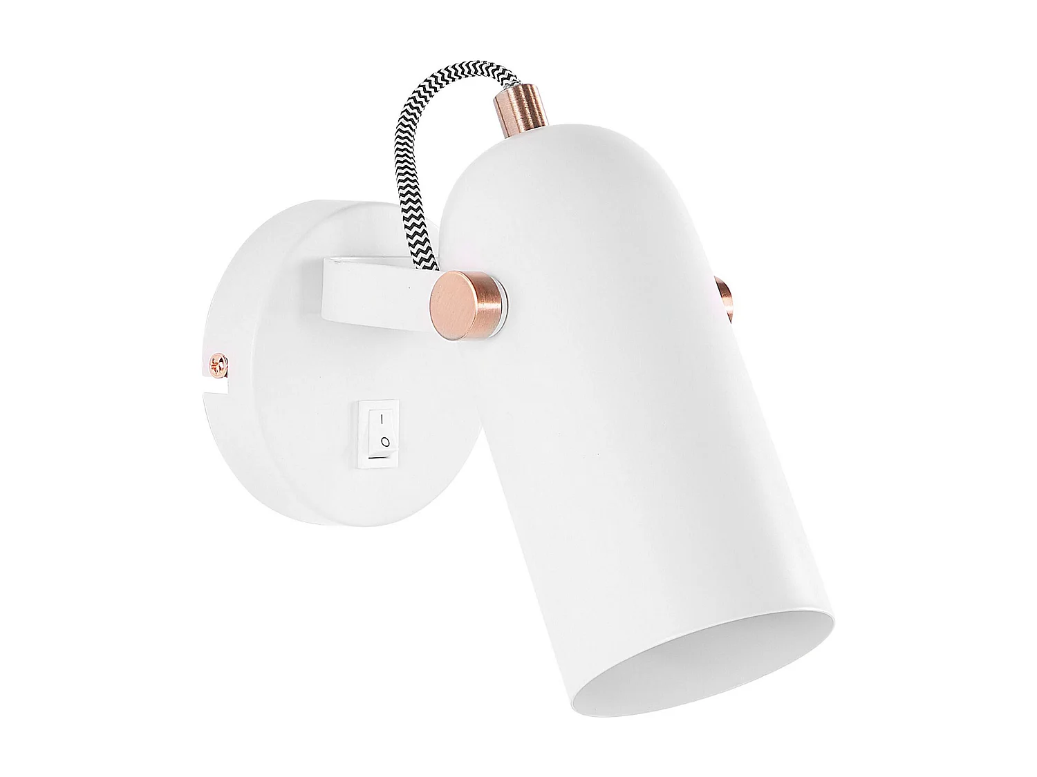 Spotlamp TYRIA Verstelbaar Metaal Wit