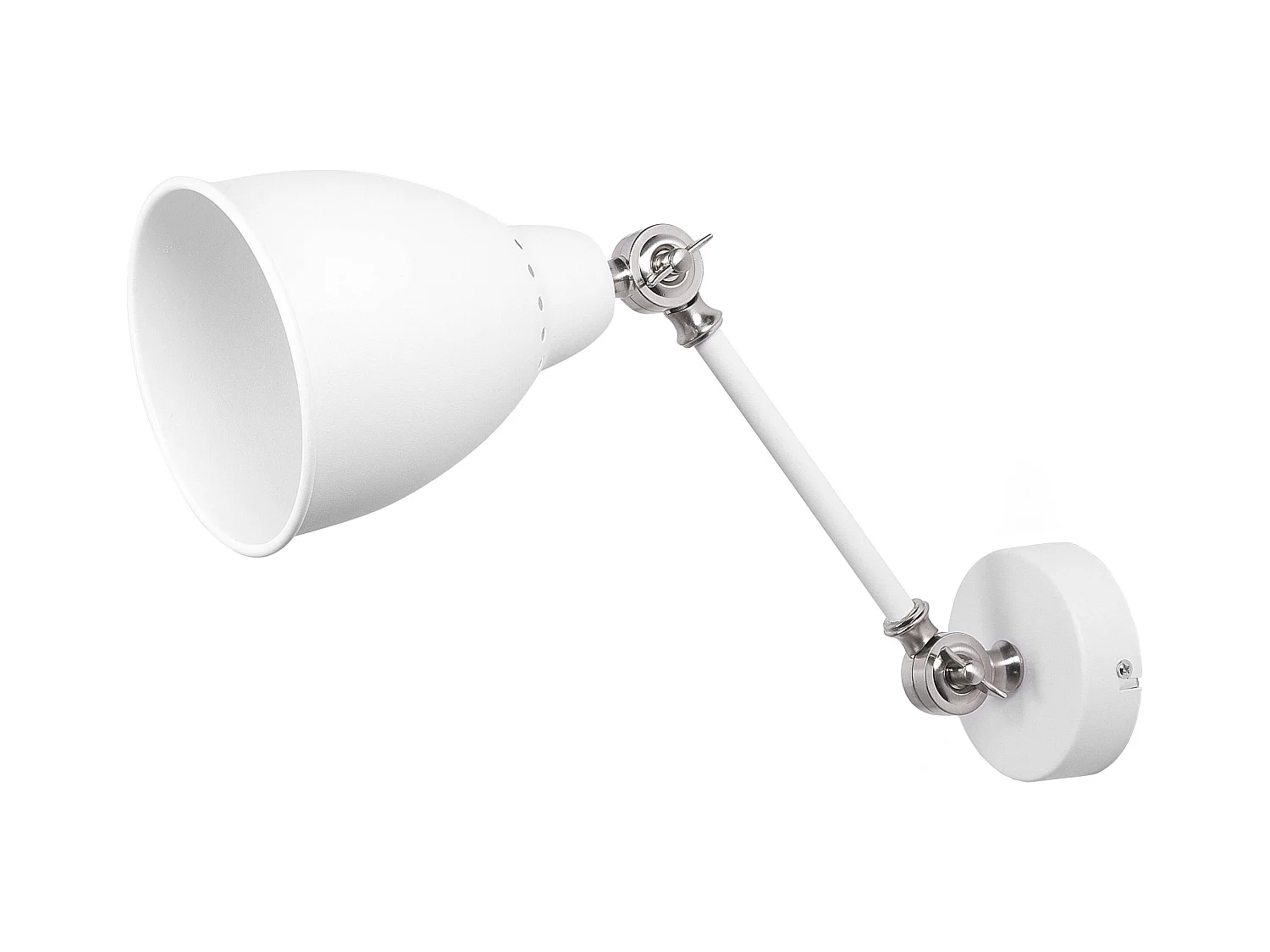 Moderne Hängeleuchte Metall weiß/silber 2er Set Mississippi M