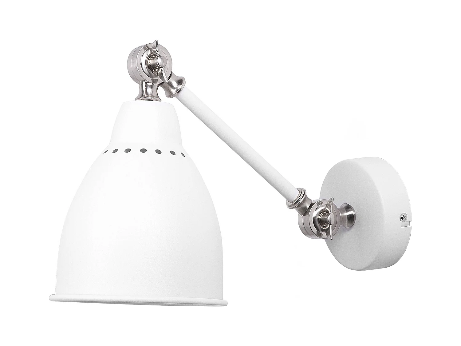 Moderne Hängeleuchte Metall weiß/silber 2er Set Mississippi M