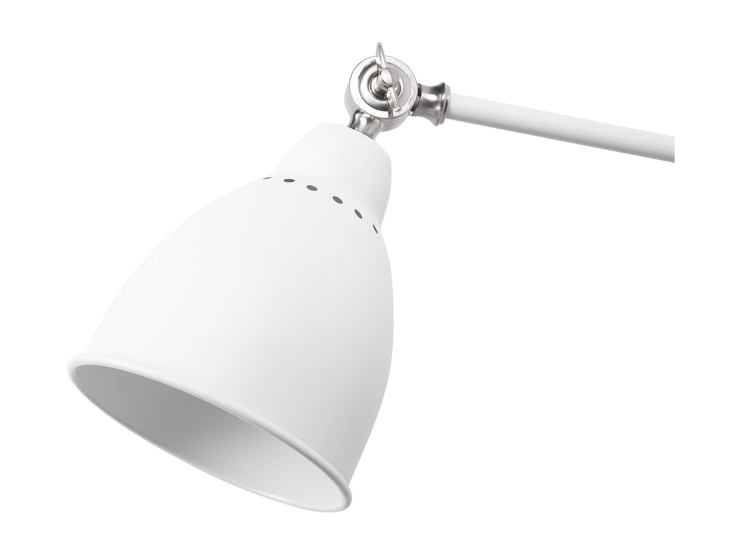 Lot de 2 lampes murales MISSISSIPPI Réglable Métal Blanc