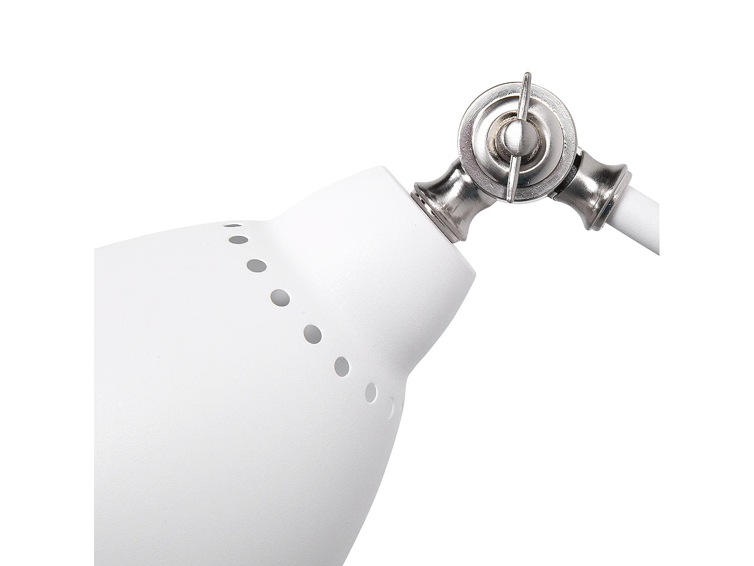 Lot de 2 lampes murales MISSISSIPPI Réglable Métal Blanc