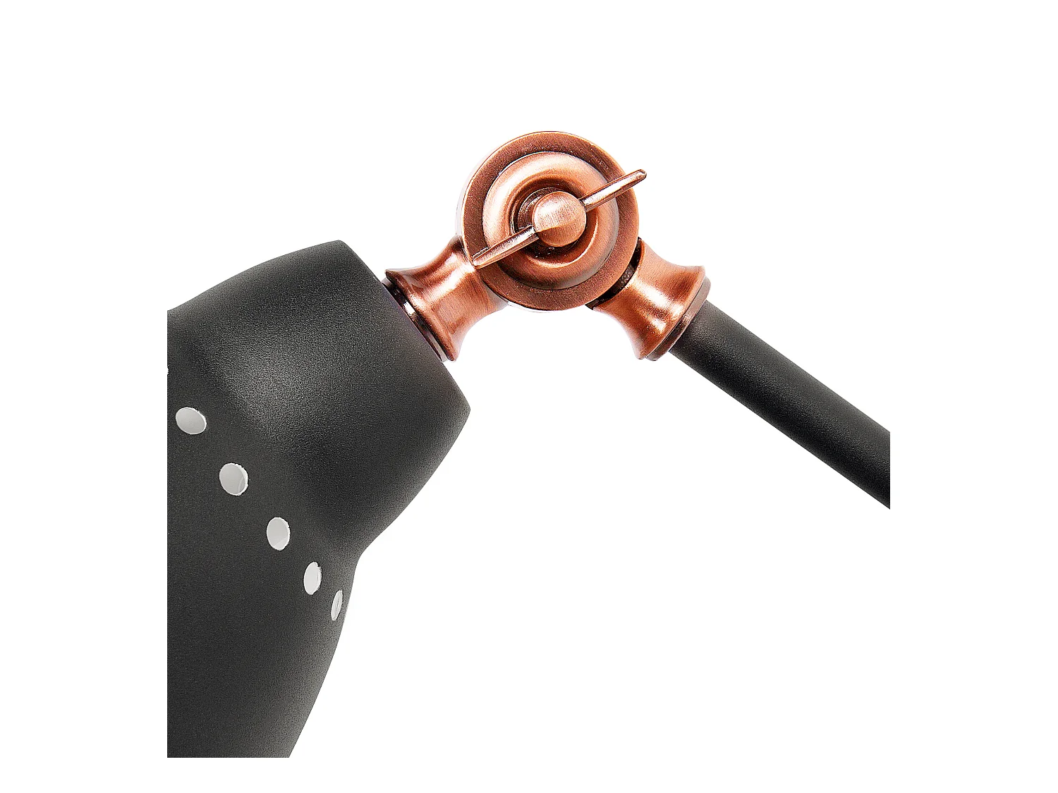 Moderne Hängeleuchte Metall graphitgrau und kupfer 2er Set Mississippi M