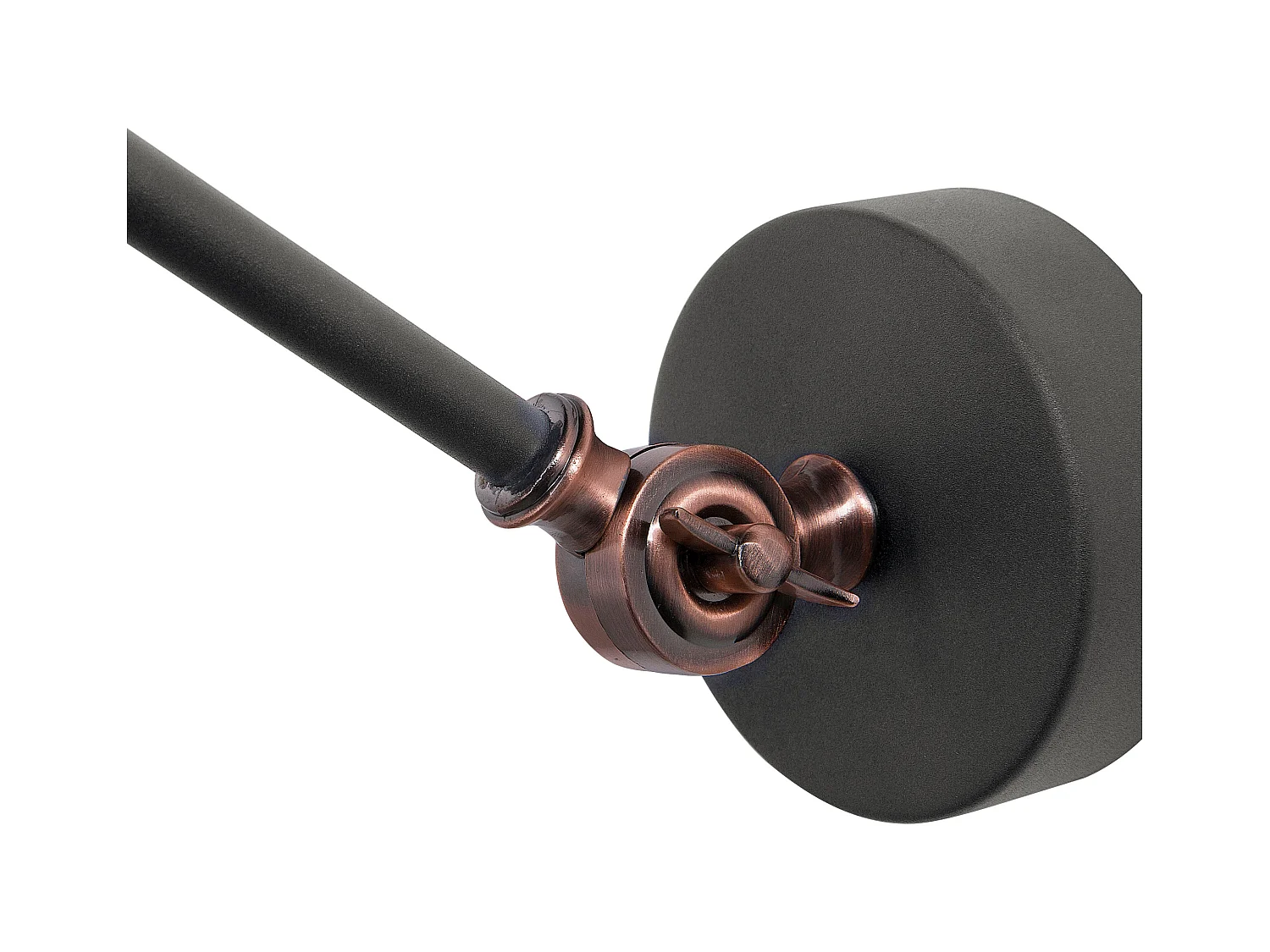 Moderne Hängeleuchte Metall graphitgrau und kupfer 2er Set Mississippi M