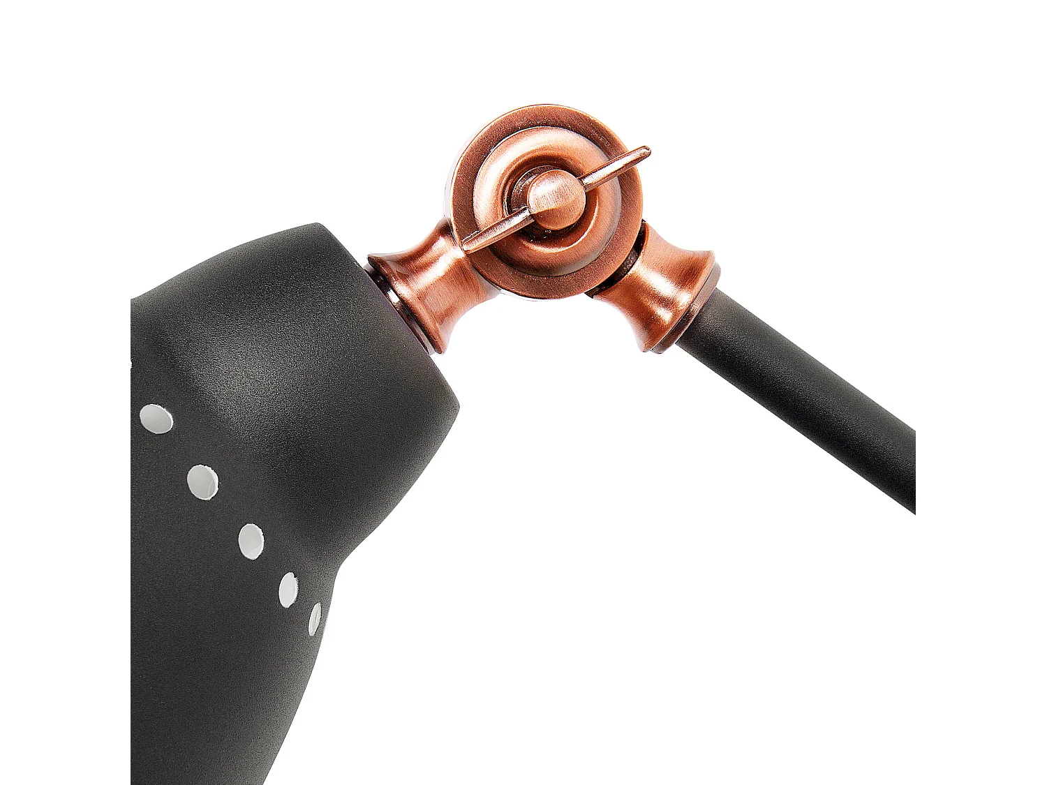 Lot de 2 lampes murales MISSISSIPPI Réglable Métal Gris graphite