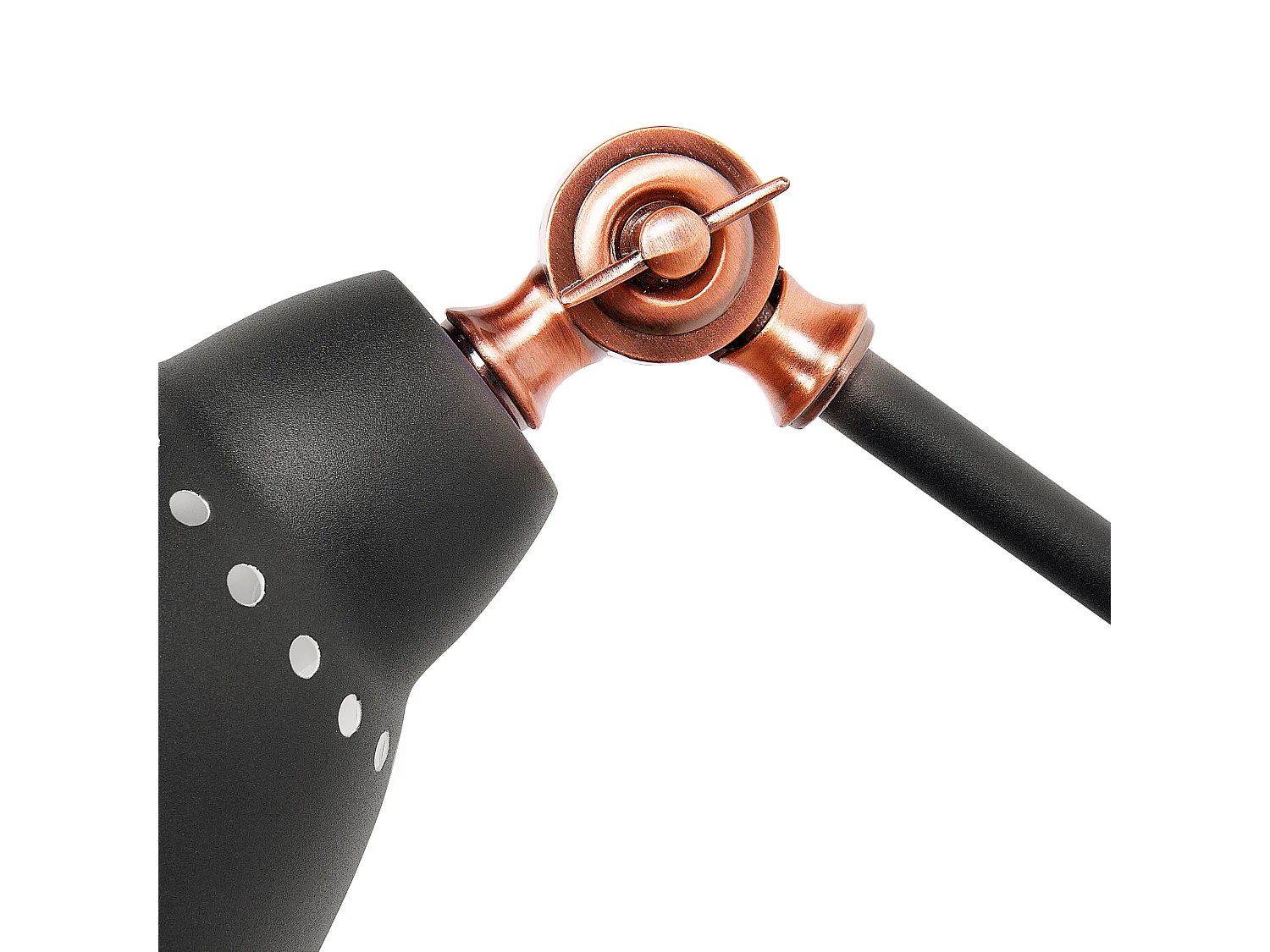 Lot de 2 lampes murales MISSISSIPPI Réglable Métal Gris graphite