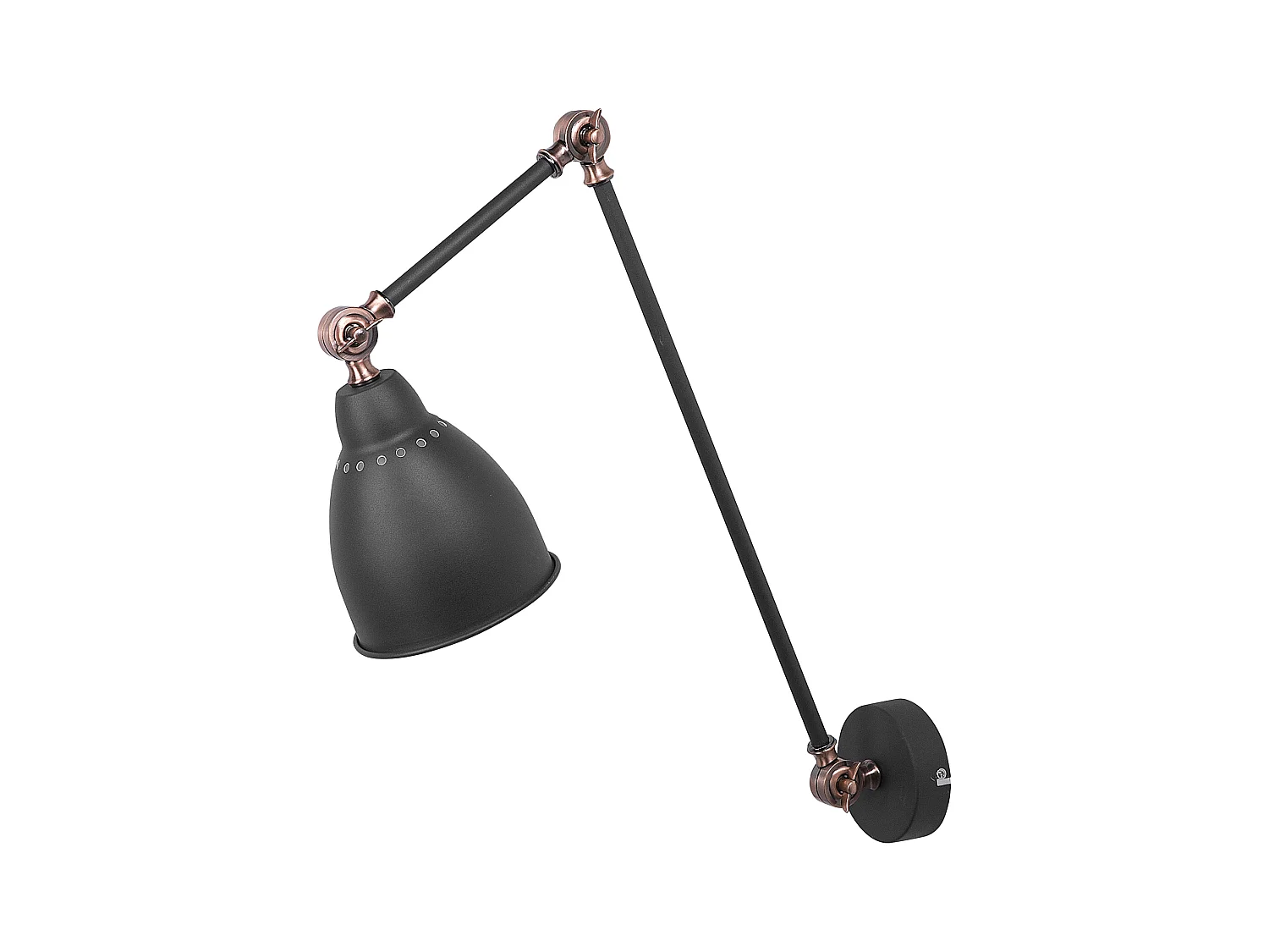 Moderne Hängeleuchte Metall grau/kupfer Mississippi L