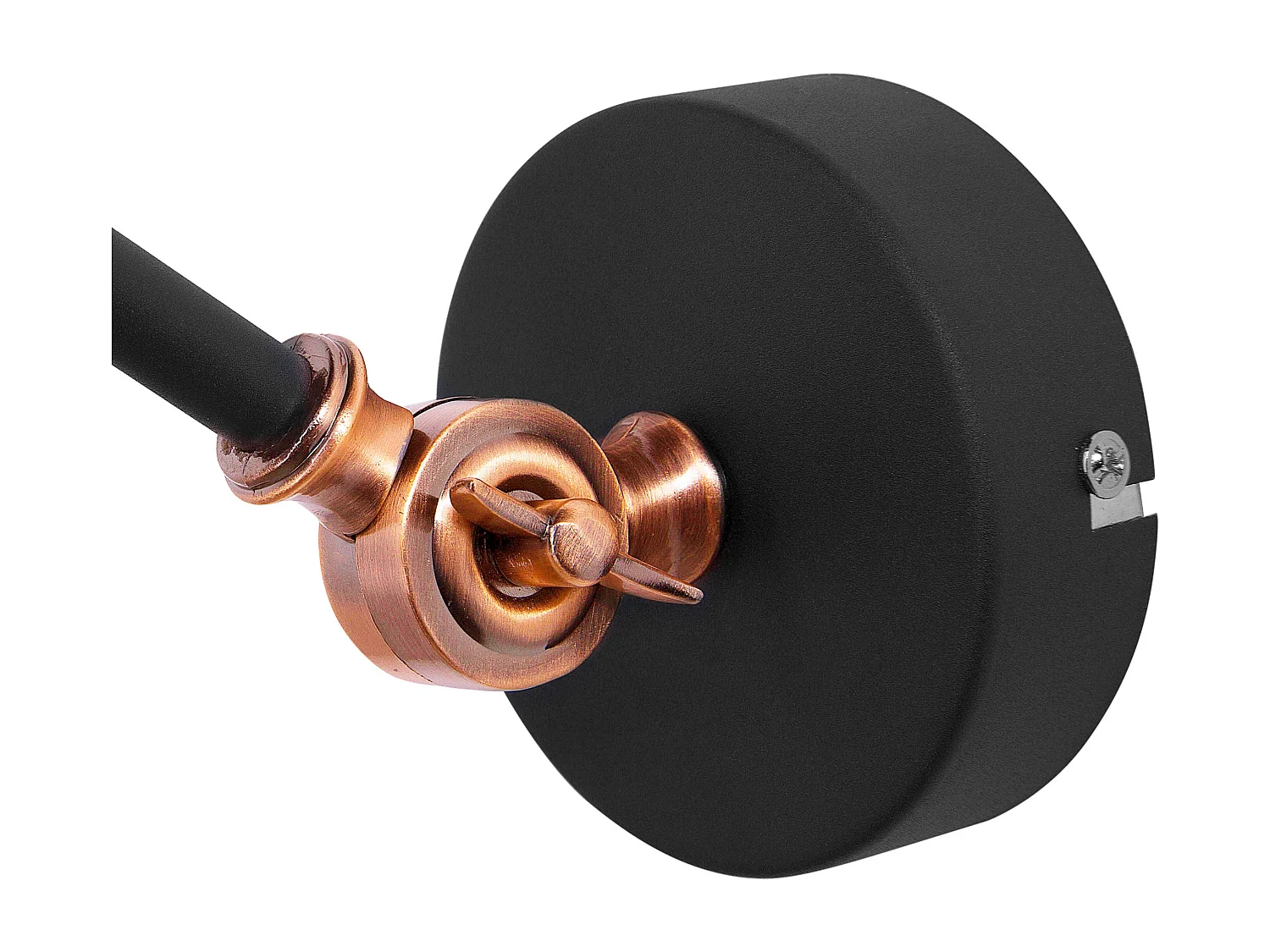 Wandlamp MISSISSIPPI Verstelbaar Metaal Grafietgrijs