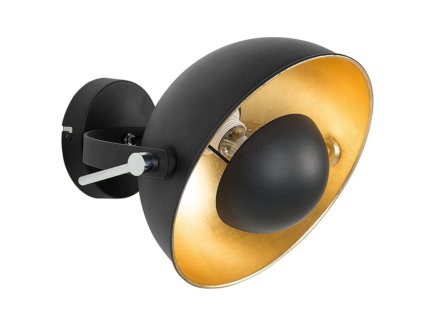 Lampe murale THAMES Métal Noir