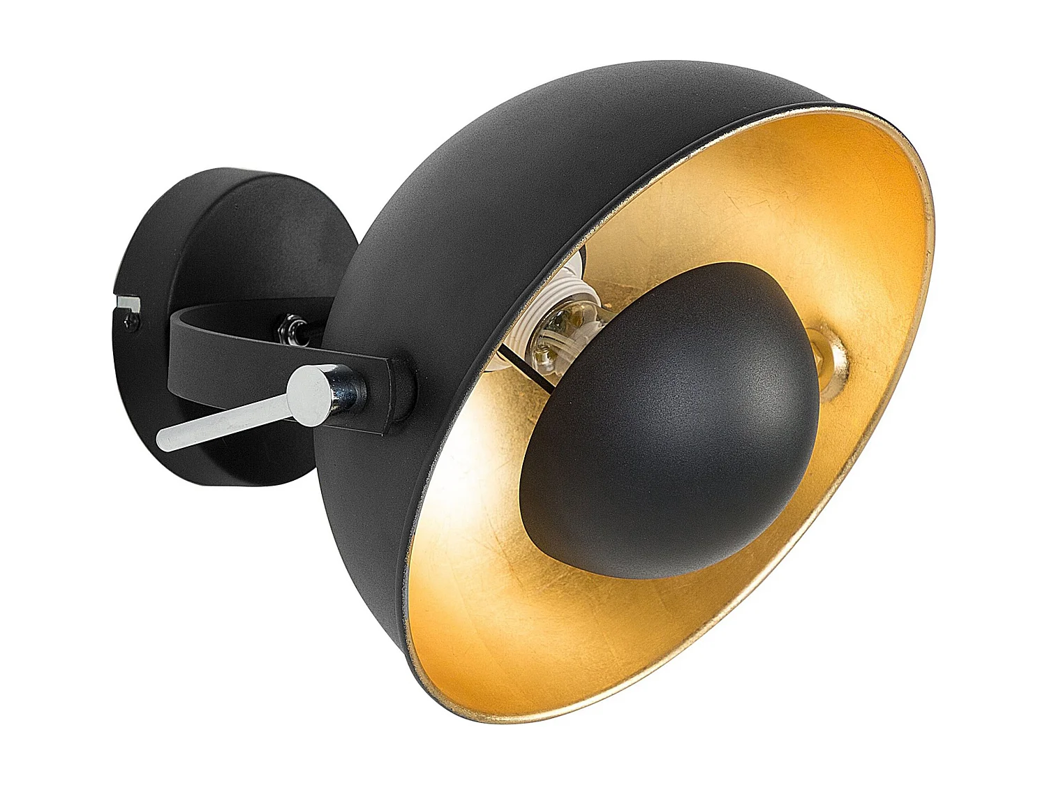 Lampe murale THAMES Métal Noir