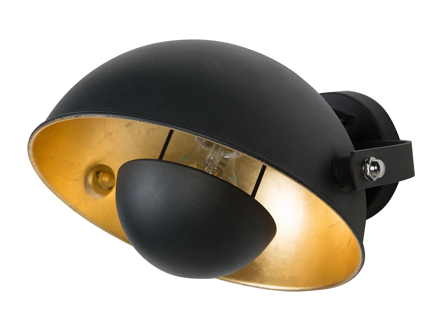 Wandlamp THAMES Metaal Zwart