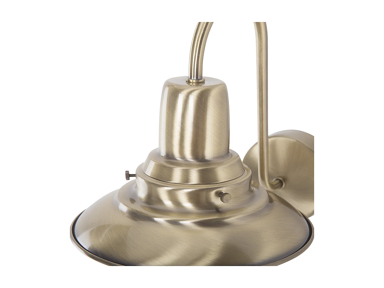 Wandlamp LUZA Metaal Messing