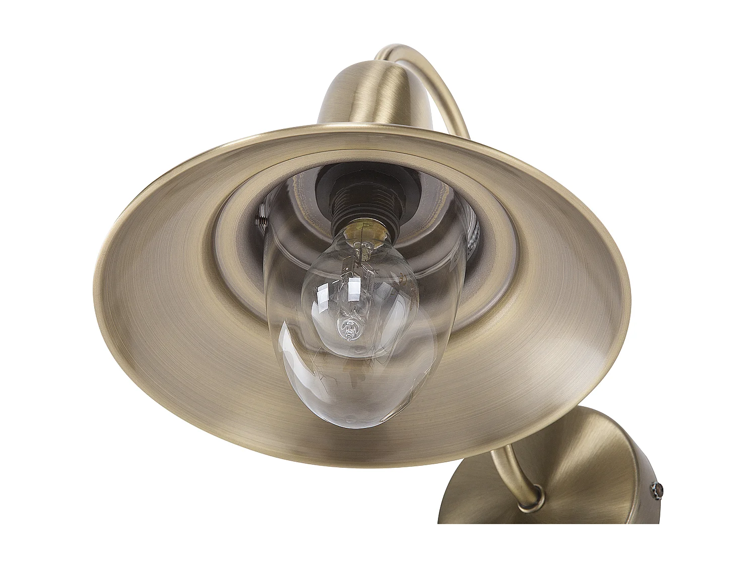 Wandlamp LUZA Metaal Messing