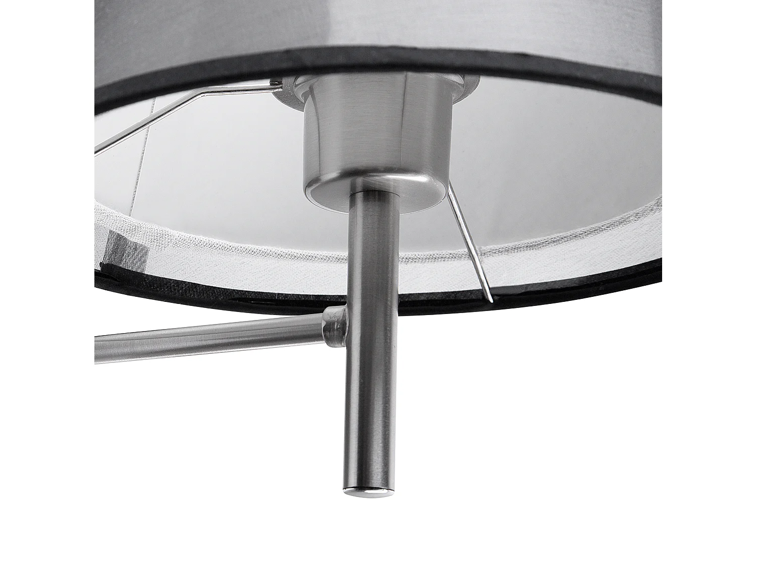 Lampe murale Plafonnier COLUMBIA Métal Argenté