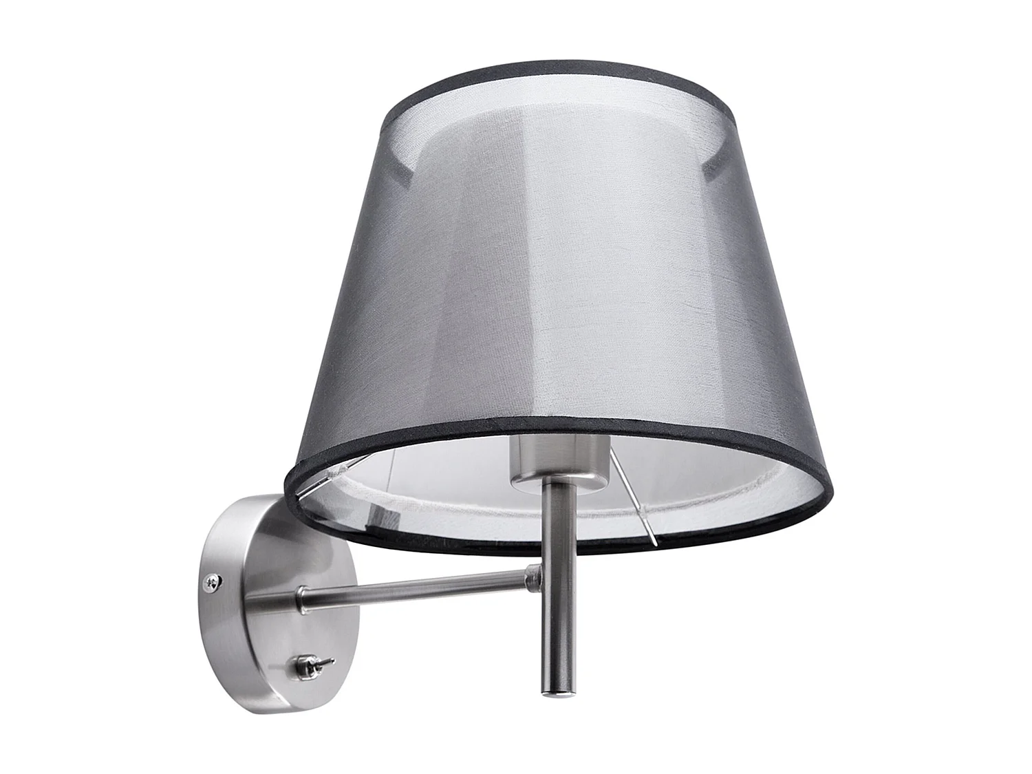 Applique Plafoniera COLUMBIA Metallo Argento