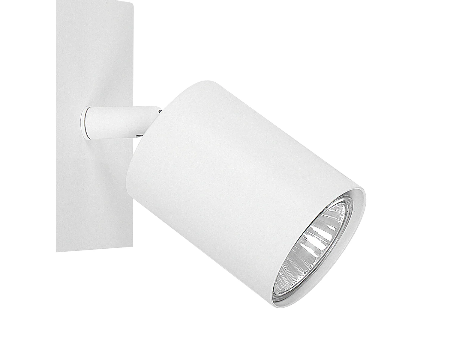 Lot de 2 spots TIGRIS Réglable Métal Blanc