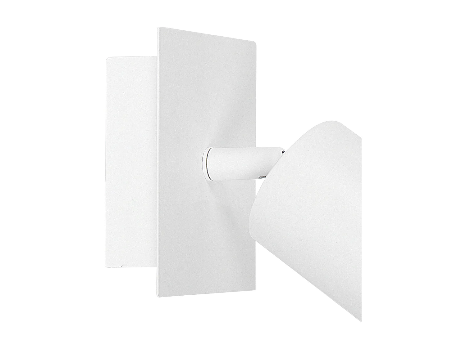 Conjunto de 2 lámparas de foco TIGRIS ajustable Metal Blanco