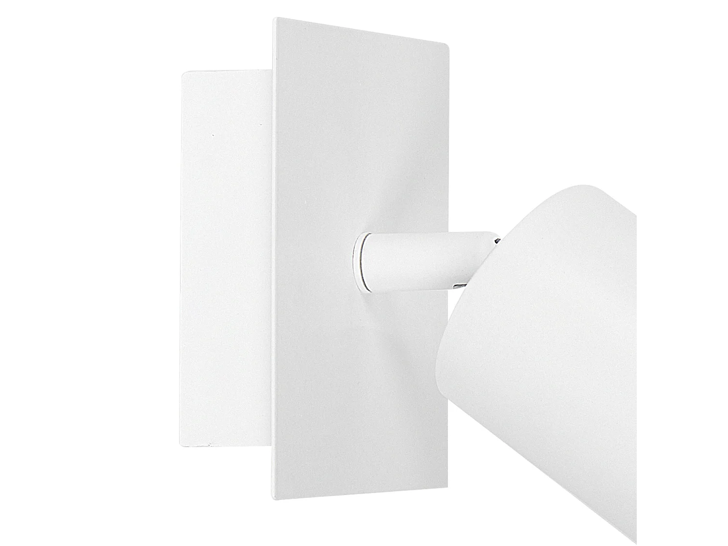 Lot de 2 spots TIGRIS Réglable Métal Blanc