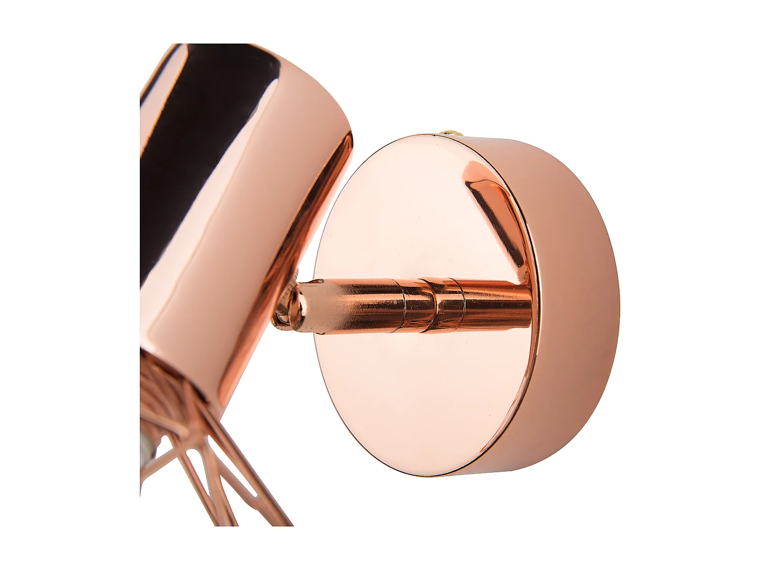 Set van 2 spotlampen CHENAB Verstelbaar Metaal Koper