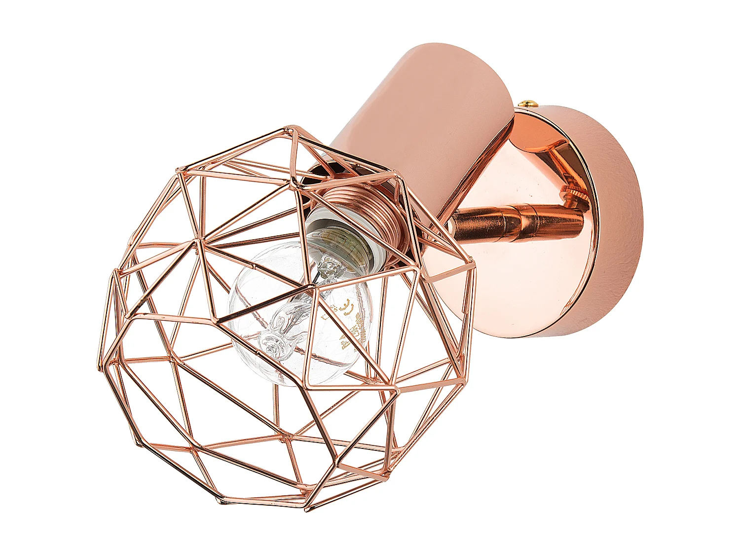 Lot de 2 spots CHENAB Réglable Métal Cuivré