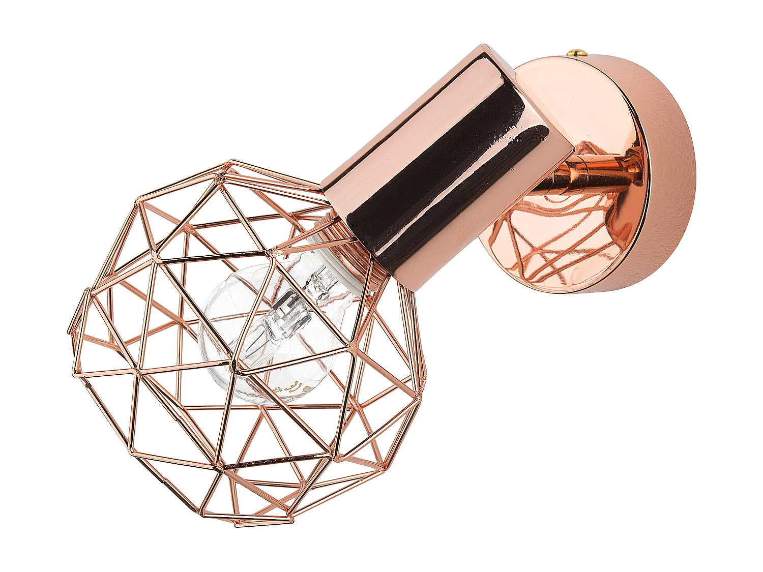 Lot de 2 spots CHENAB Réglable Métal Cuivré