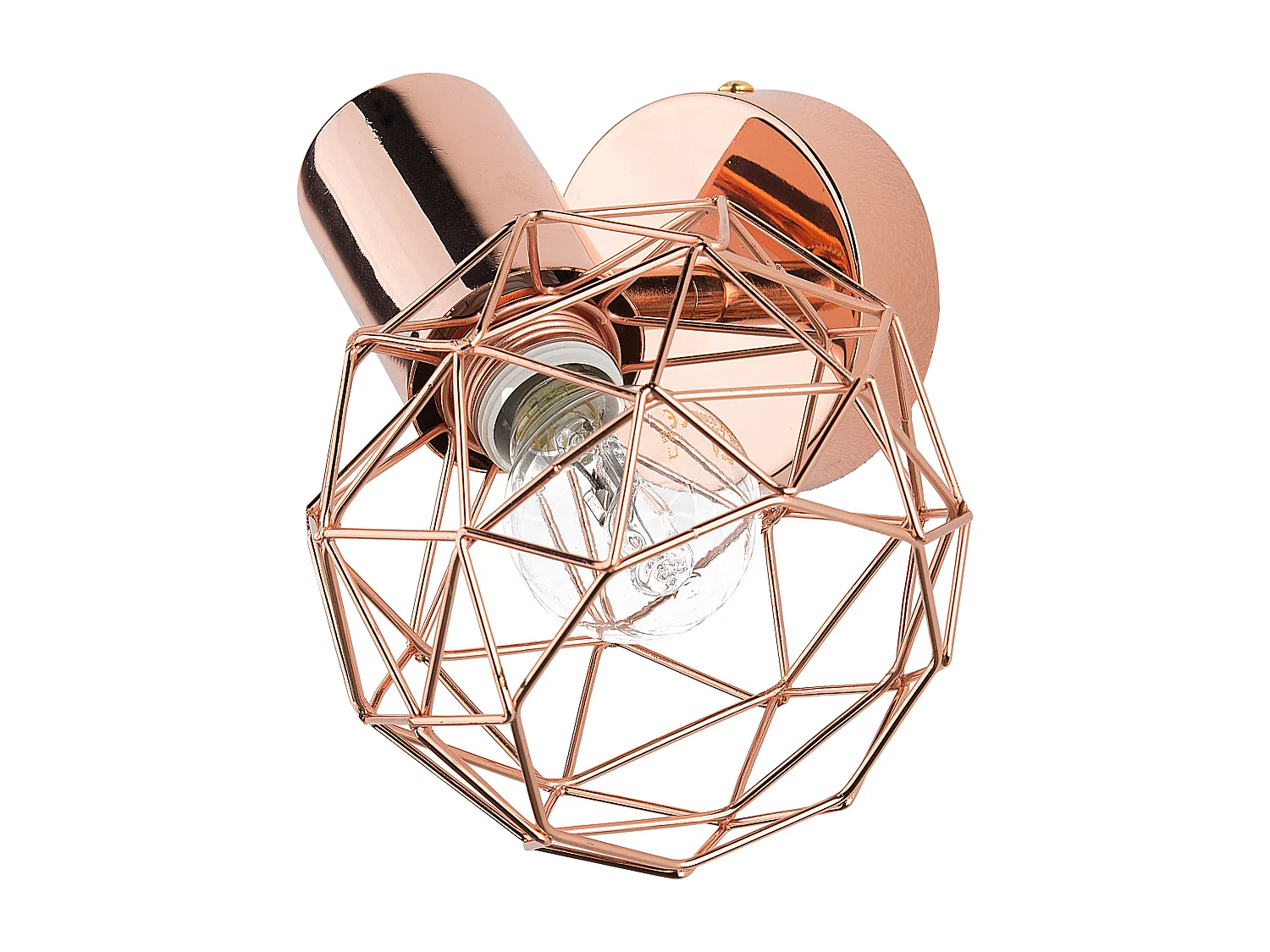 Lot de 2 spots CHENAB Réglable Métal Cuivré