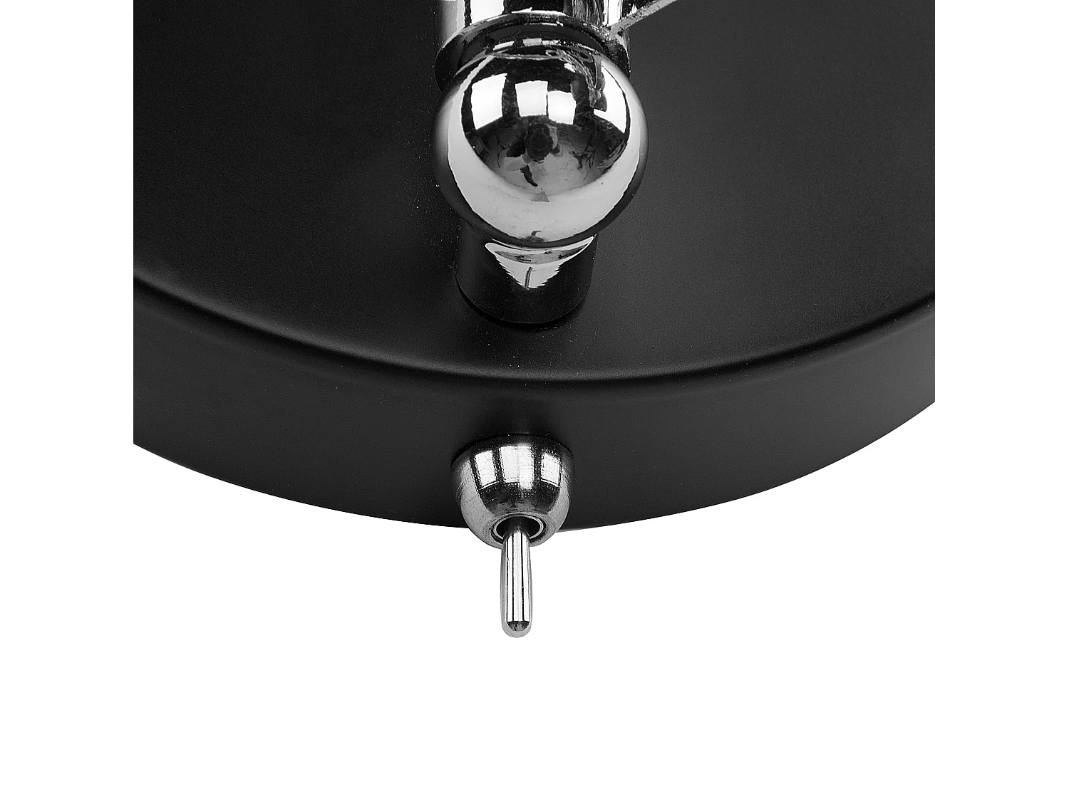 Wandlampe HARRINGTON verstellbar Metall Schwarz
