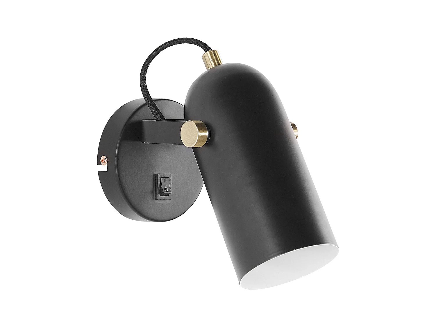 Lampe spot TYRIA Réglable Métal Noir