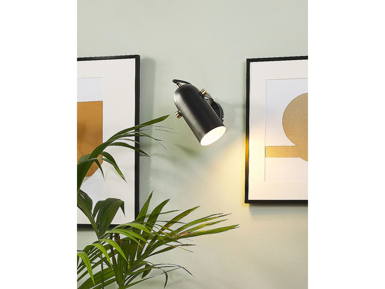 Lampe spot TYRIA Réglable Métal Noir