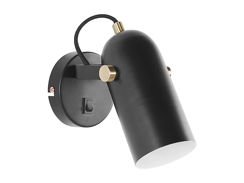 Lampe spot TYRIA Réglable Métal Noir