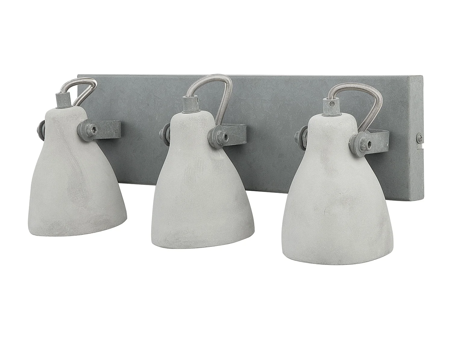 3-lichts spot MISTAGO Verstelbaar Beton Grijs