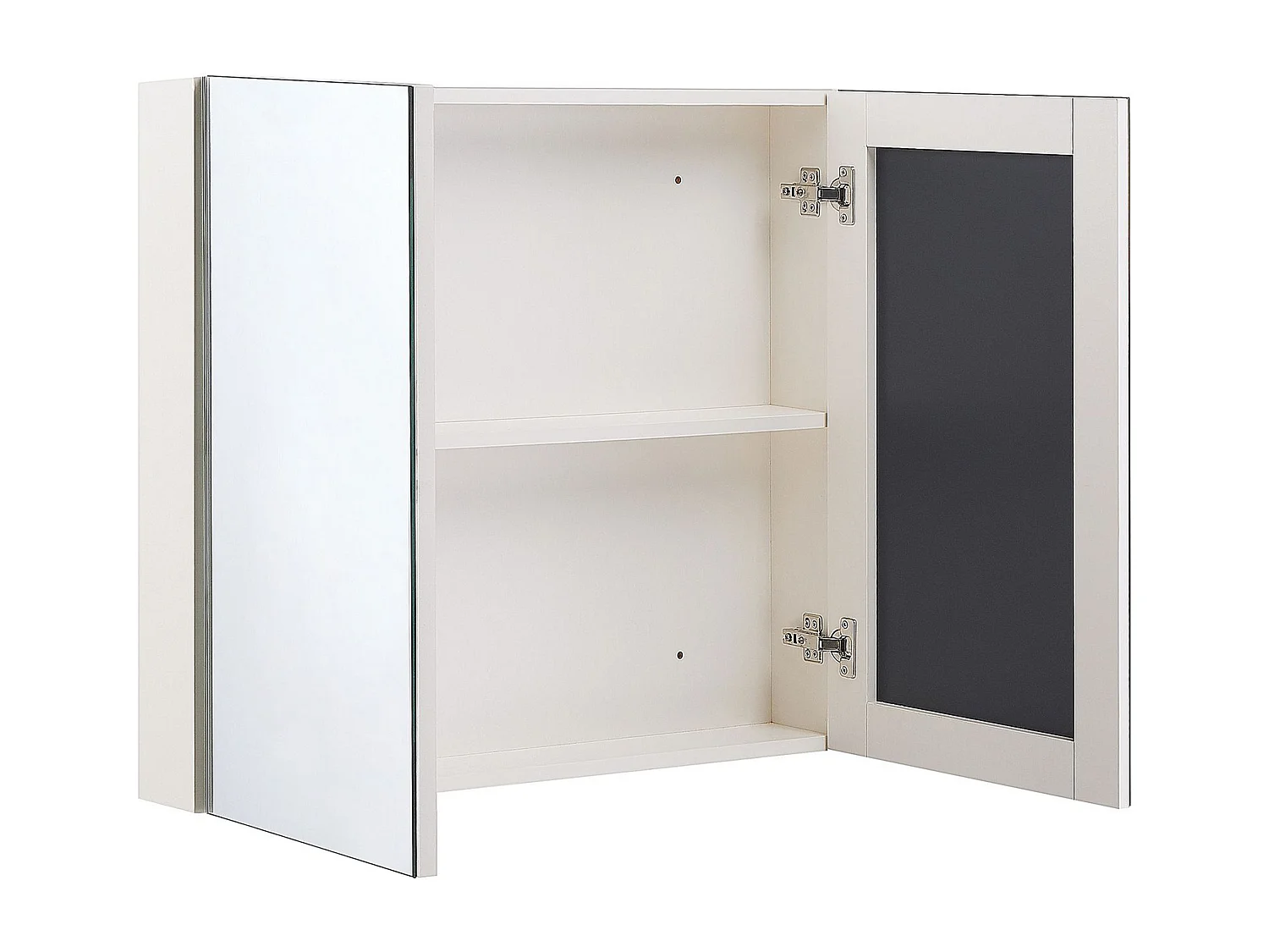 Armoire de toilette murale NAVARRA 80 cm 70 cm Blanc