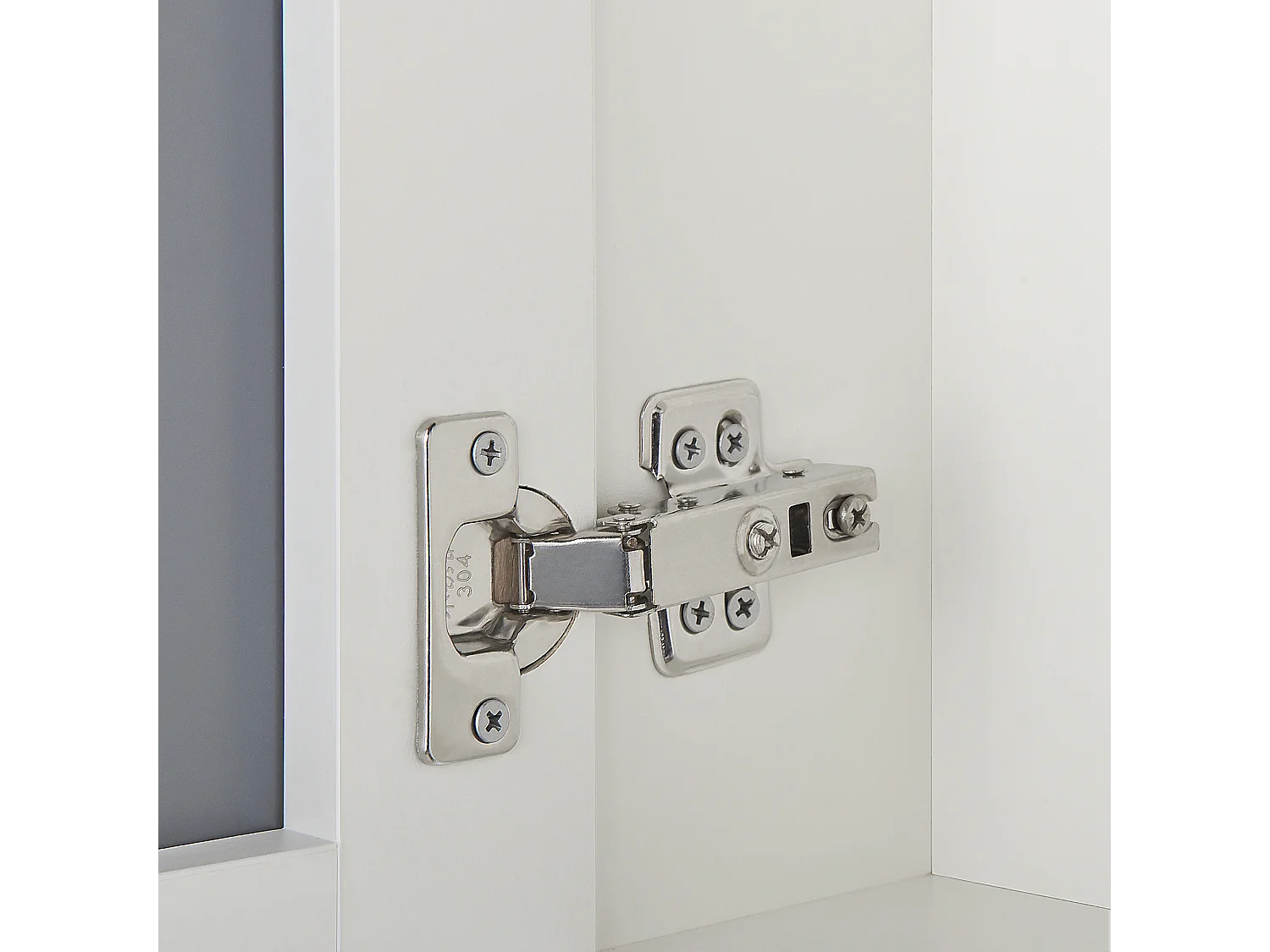 Armoire de toilette murale PRIMAVERA 40 cm 60 cm Blanc