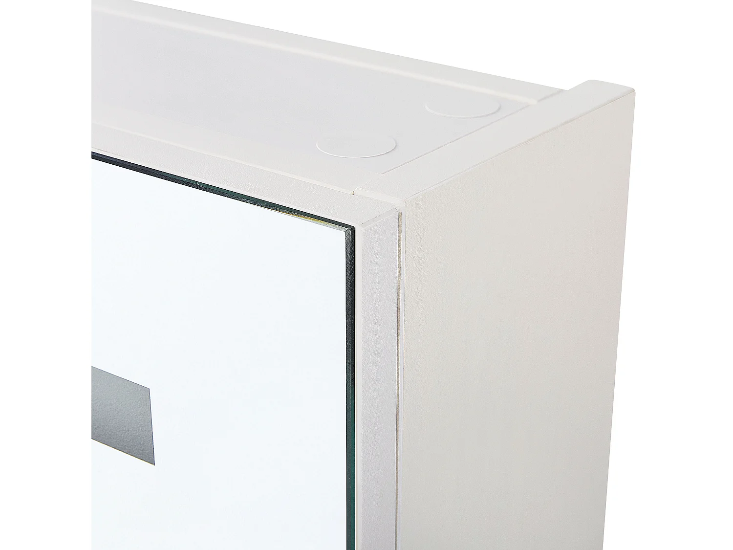 Badkamer wandkast met spiegel LED TALAGAPA 60 cm 60 cm Wit