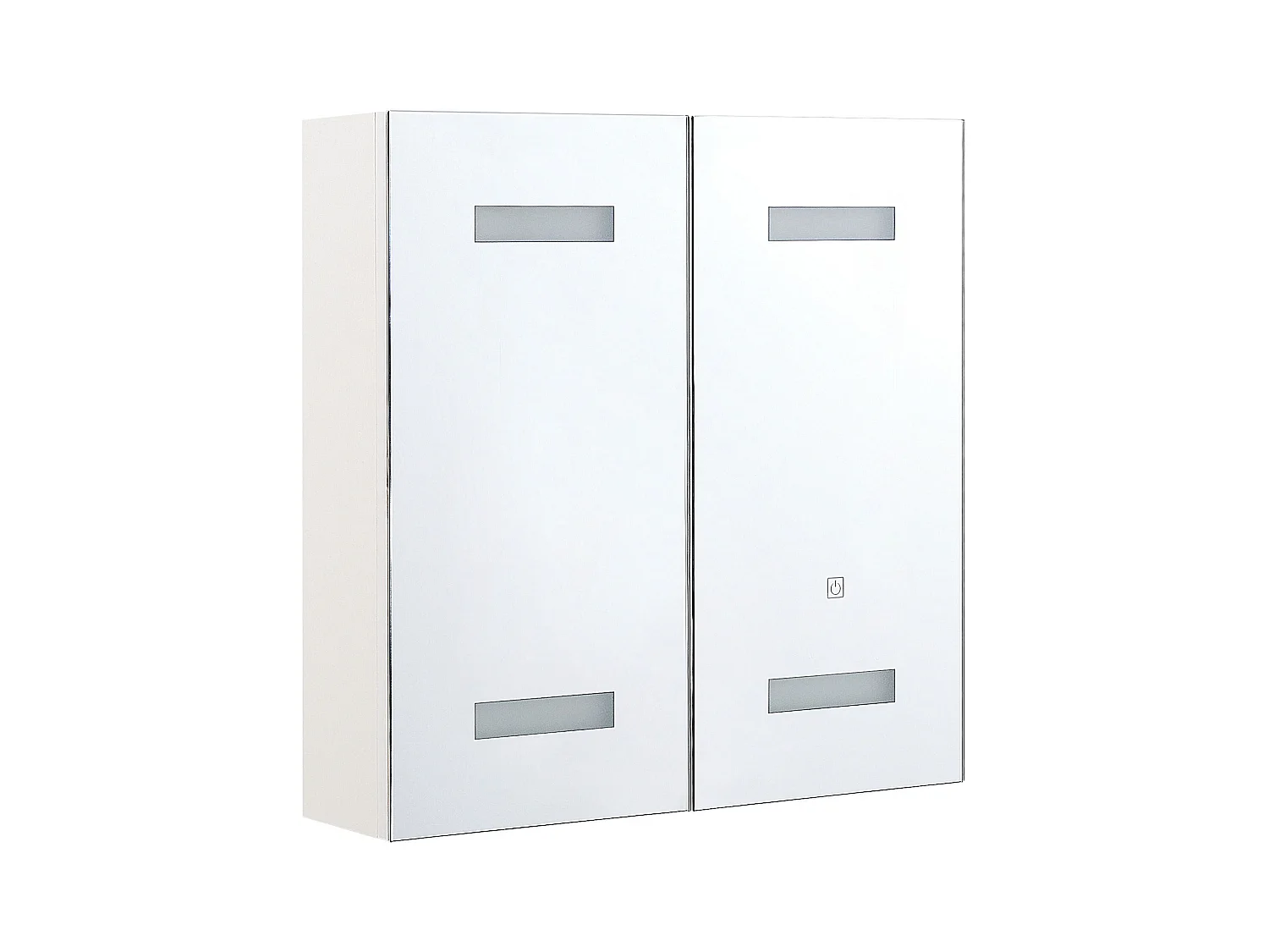 Armoire de toilette murale LED TALAGAPA 60 cm 60 cm Blanc