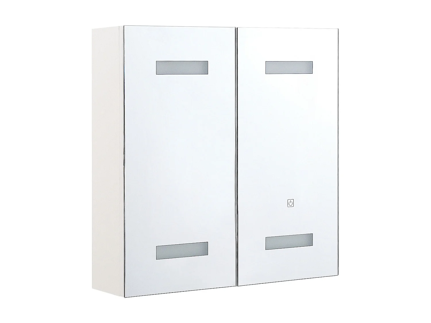 Armoire de toilette murale LED TALAGAPA 60 cm 60 cm Blanc