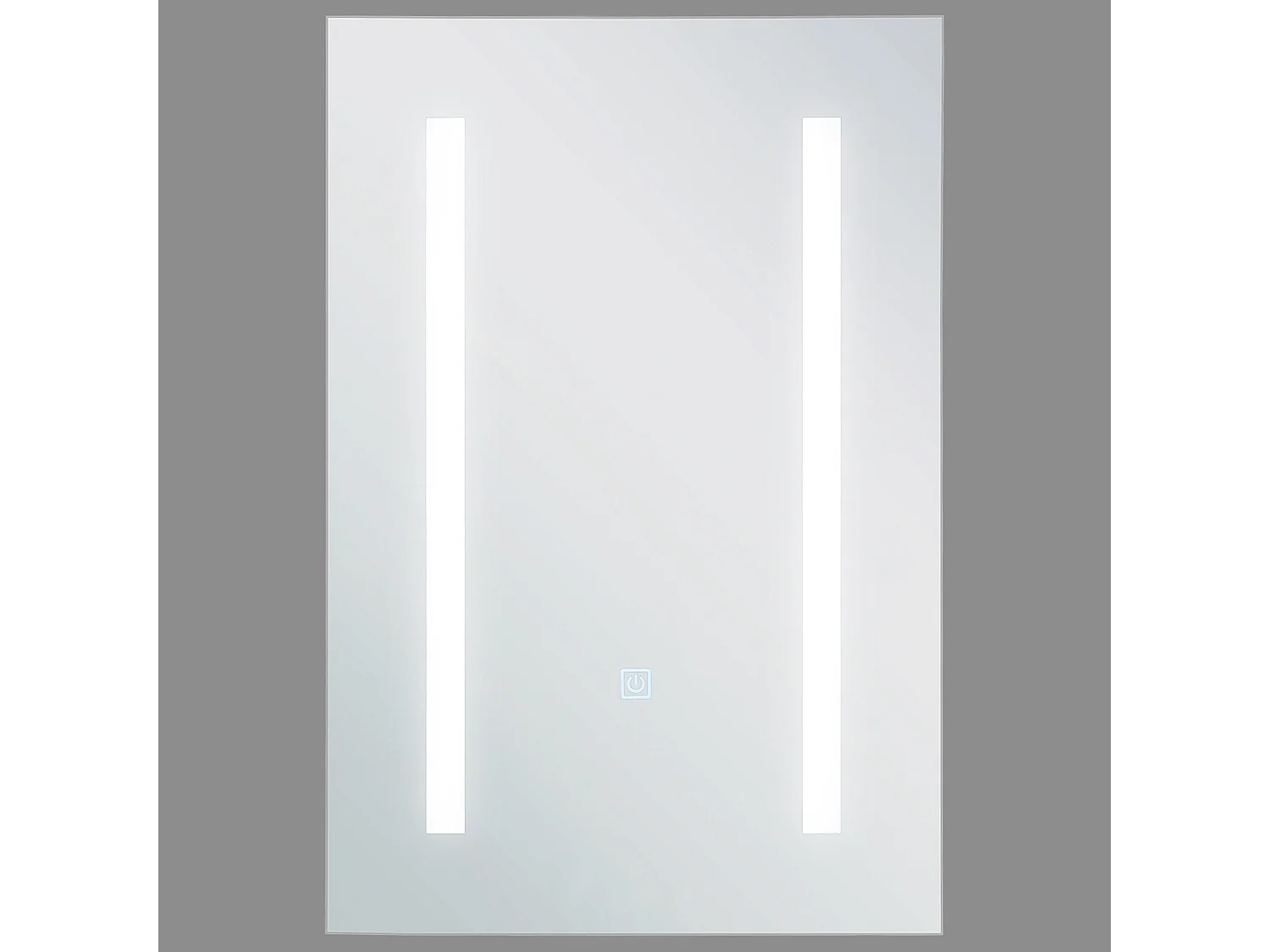 Badkamer wandkast met spiegel LED CAMERON 40 cm 60 cm Wit