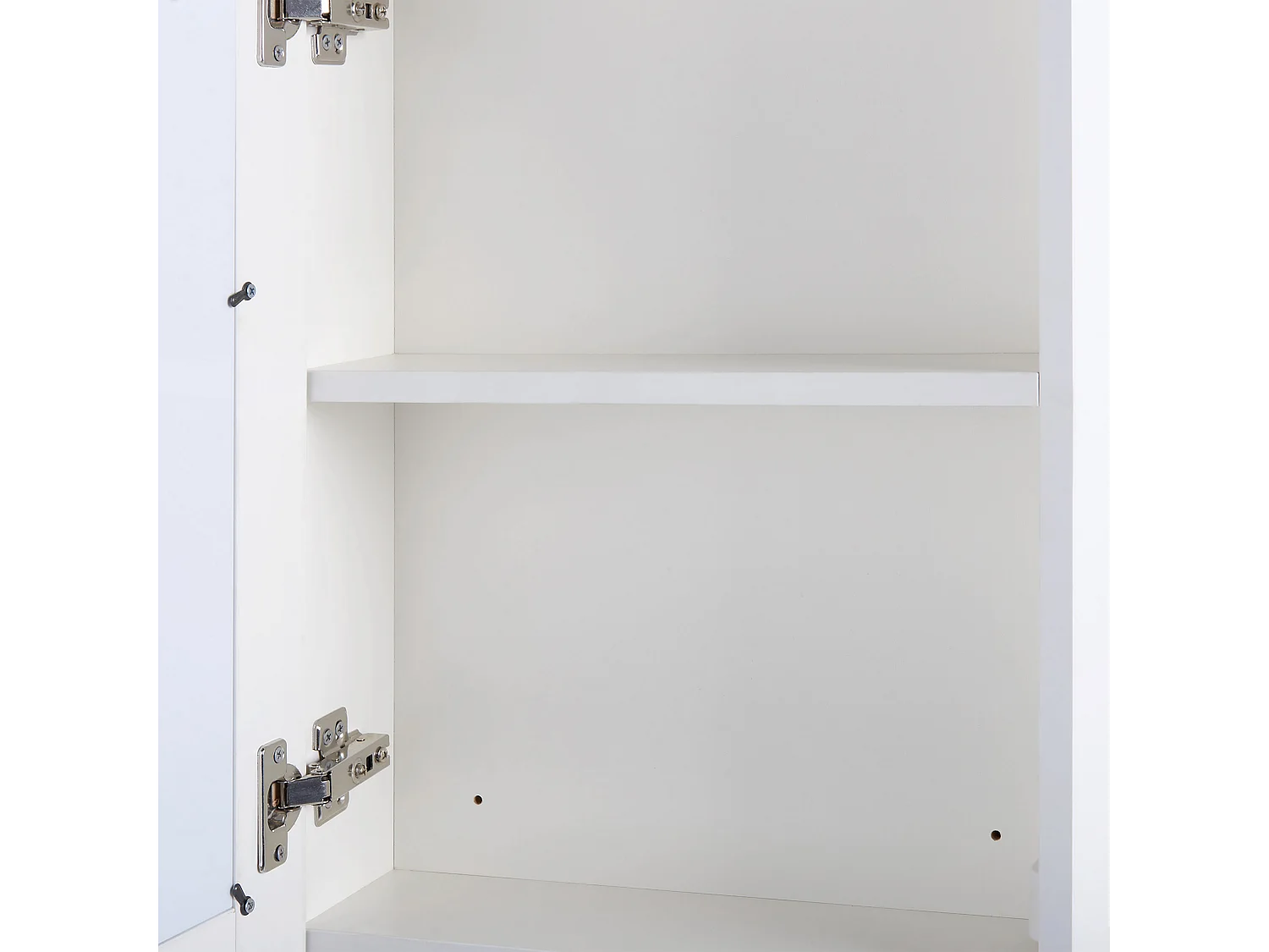 Badkamer wandkast met spiegel LED CAMERON 40 cm 60 cm Wit