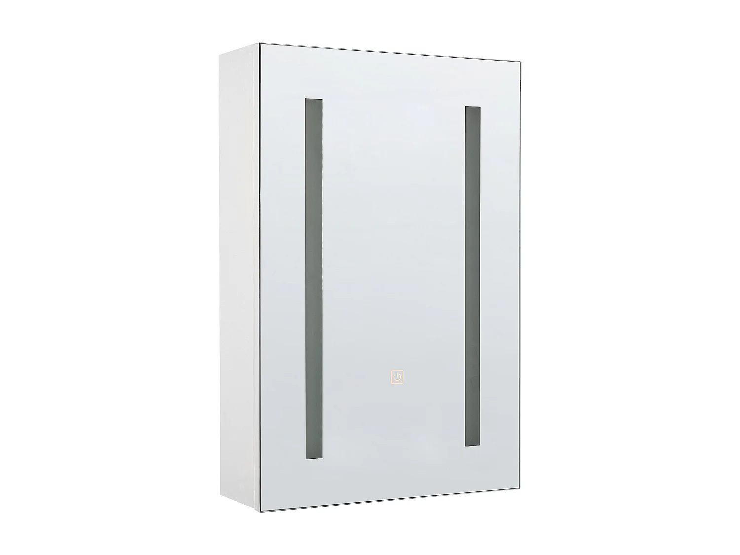 Badkamer wandkast met spiegel LED CAMERON 40 cm 60 cm Wit