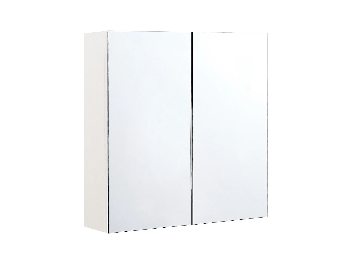 Armoire de toilette murale NAVARRA 60 cm 60 cm Blanc