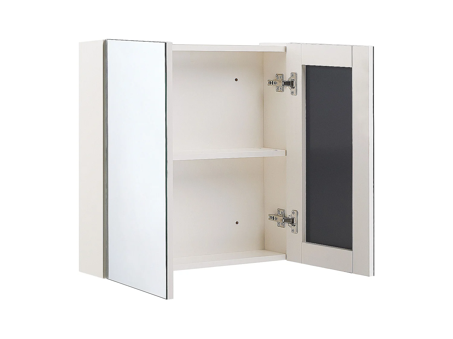 Armoire de toilette murale NAVARRA 60 cm 60 cm Blanc