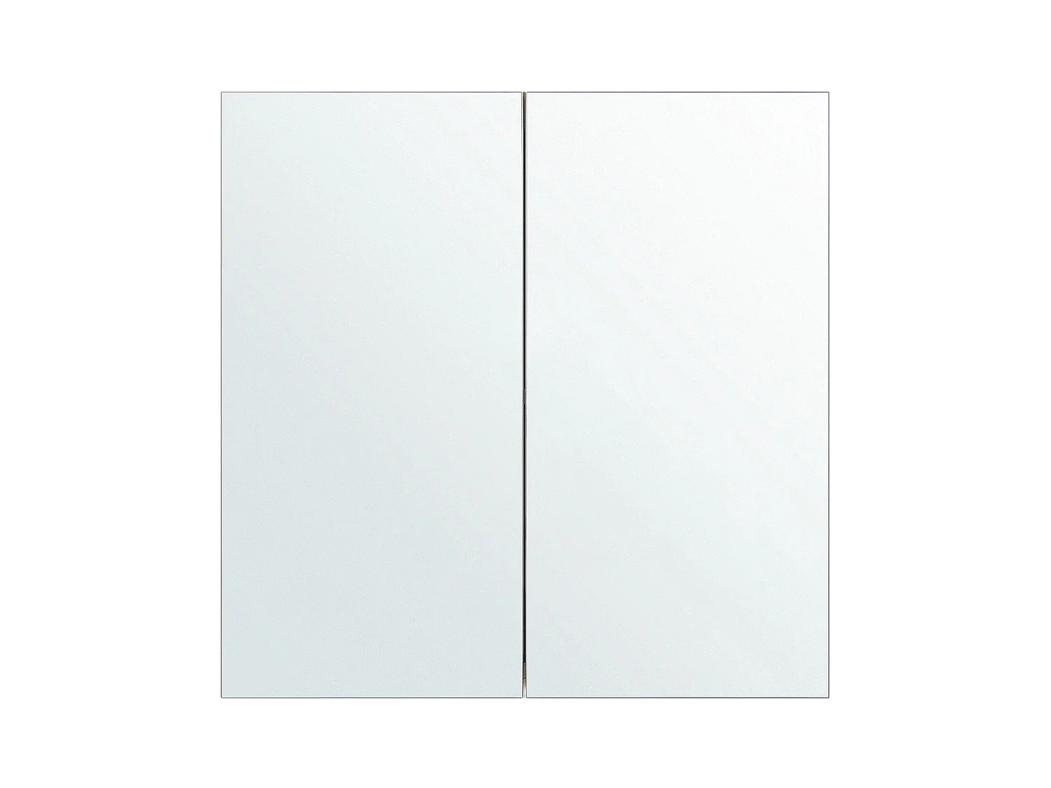 Armoire de toilette murale NAVARRA 60 cm 60 cm Blanc