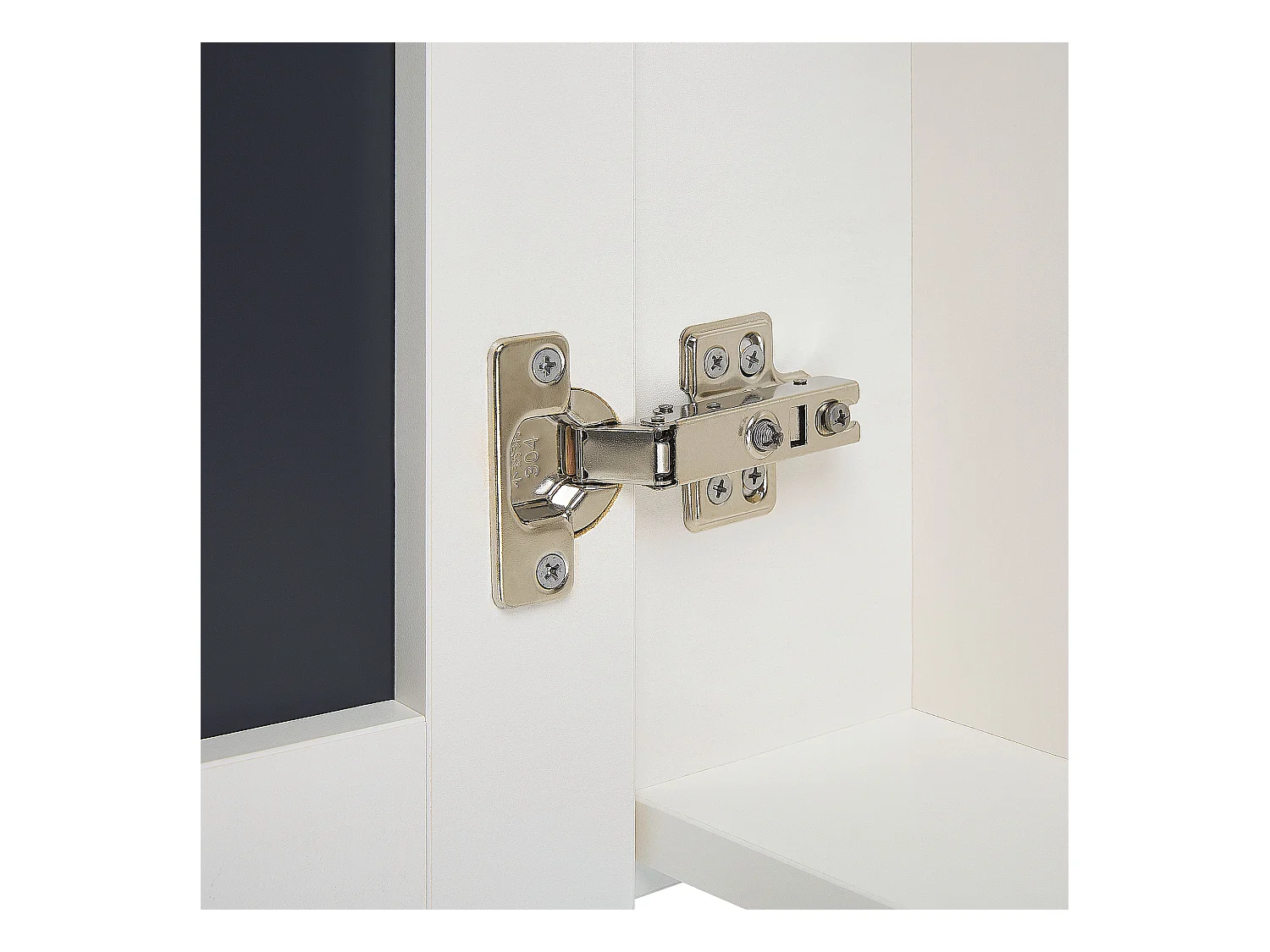 Armoire de toilette murale NAVARRA 60 cm 60 cm Blanc