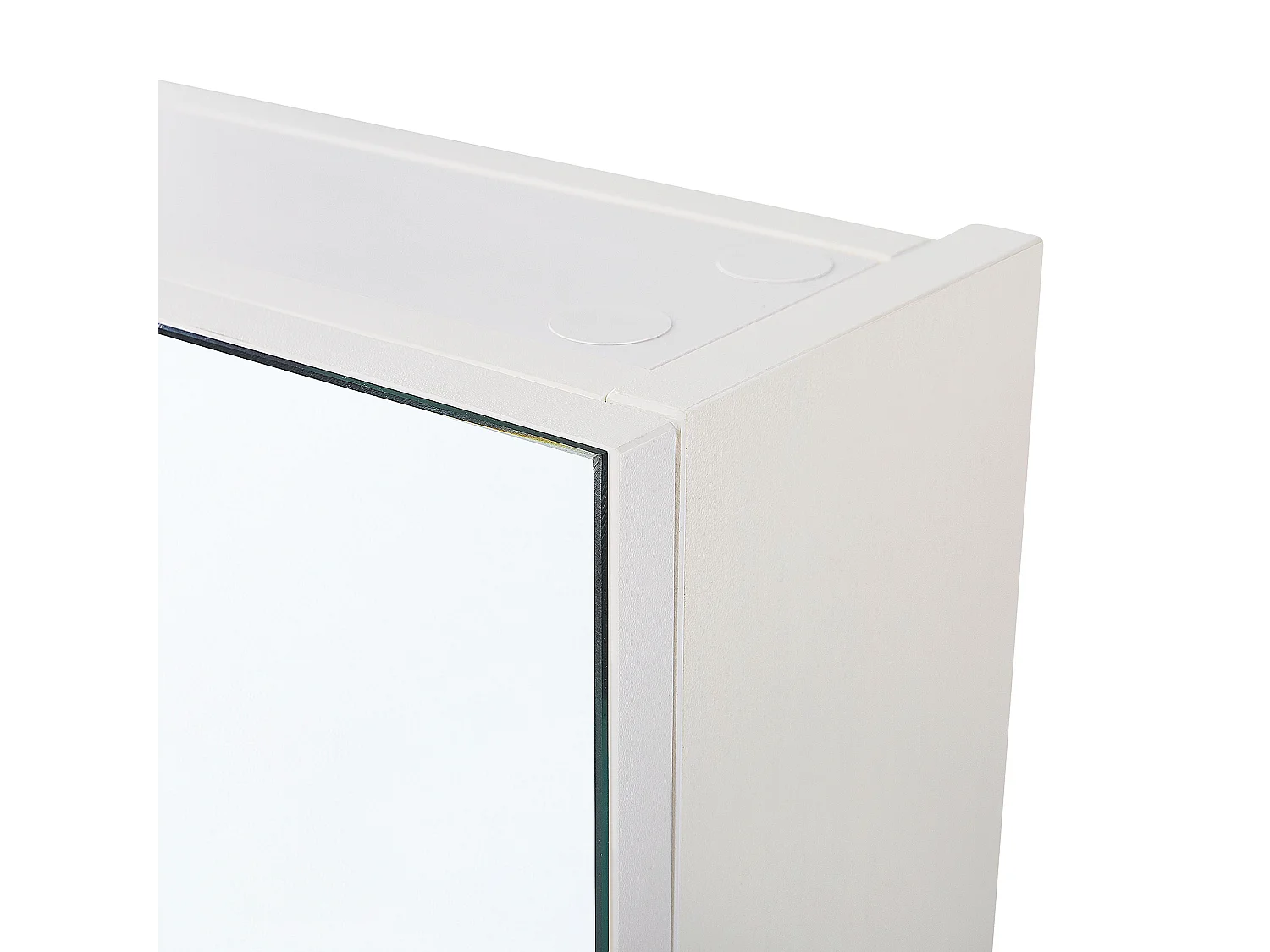 Badkamer wandkast met spiegel NAVARRA 60 cm 60 cm Wit