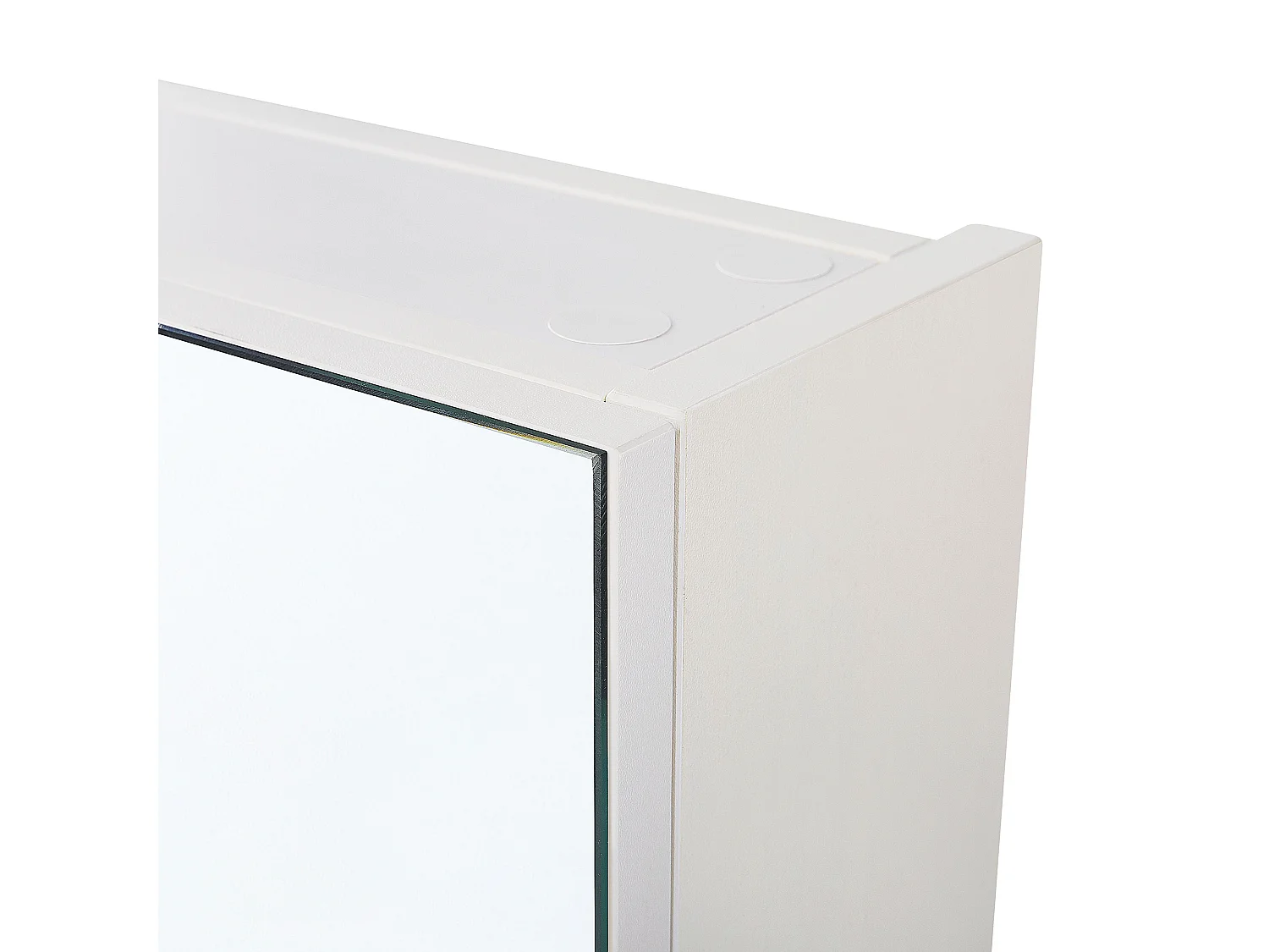 Badkamer wandkast met spiegel NAVARRA 60 cm 60 cm Wit