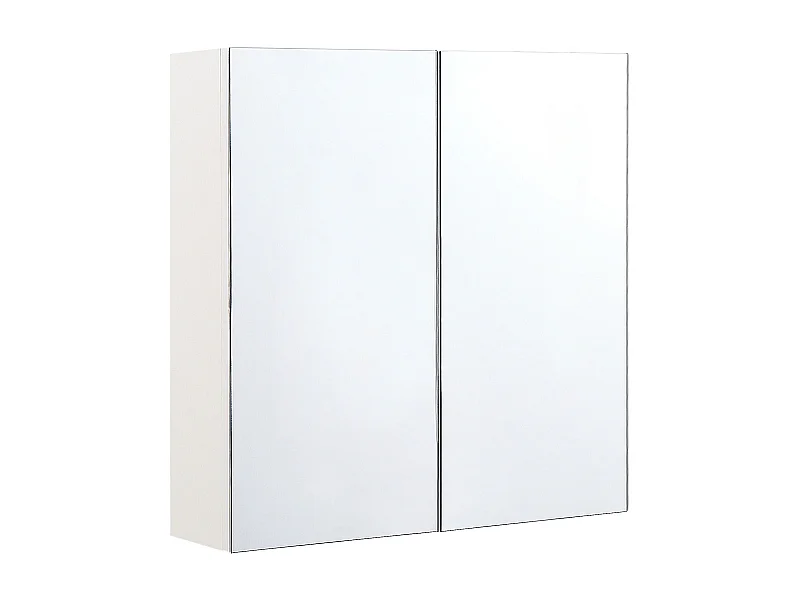 Armoire de toilette murale NAVARRA 60 cm 60 cm Blanc