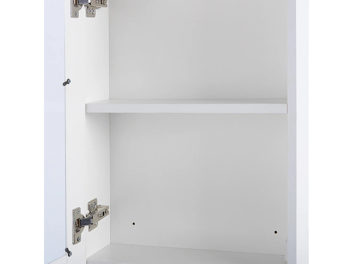 Badkamer wandkast met spiegel LED CONDOR 40 cm 60 cm Wit