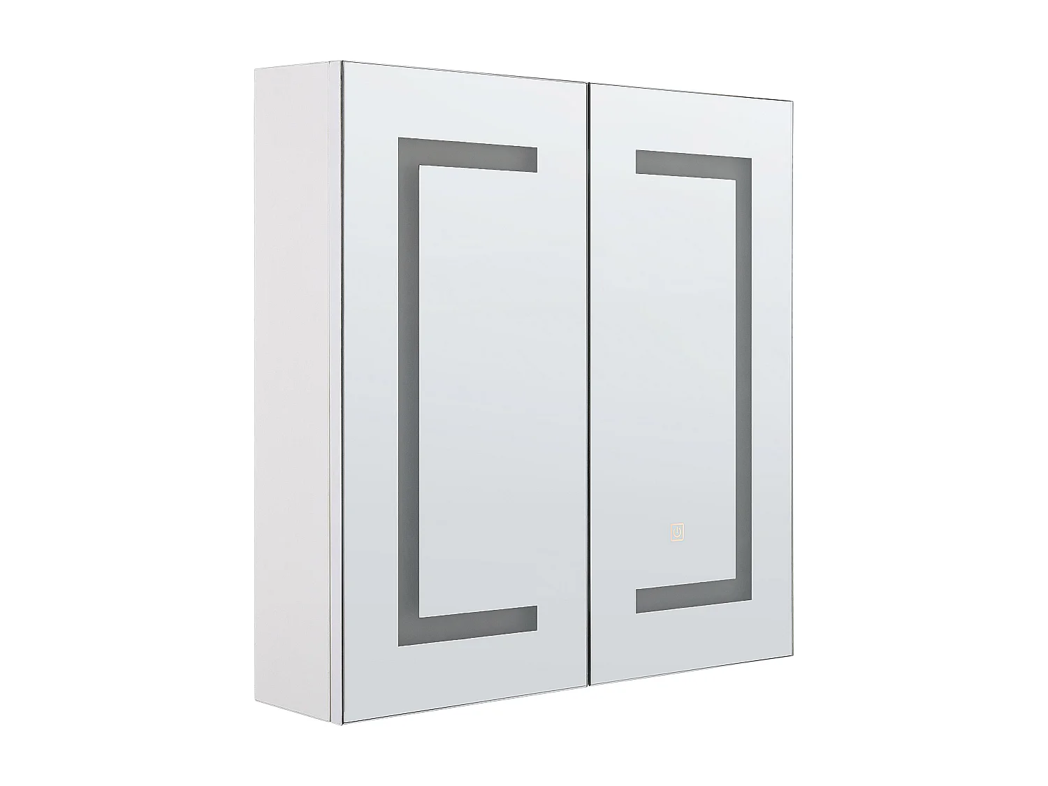 Armoire de toilette murale LED MAZARREDO 60 cm 60 cm Blanc