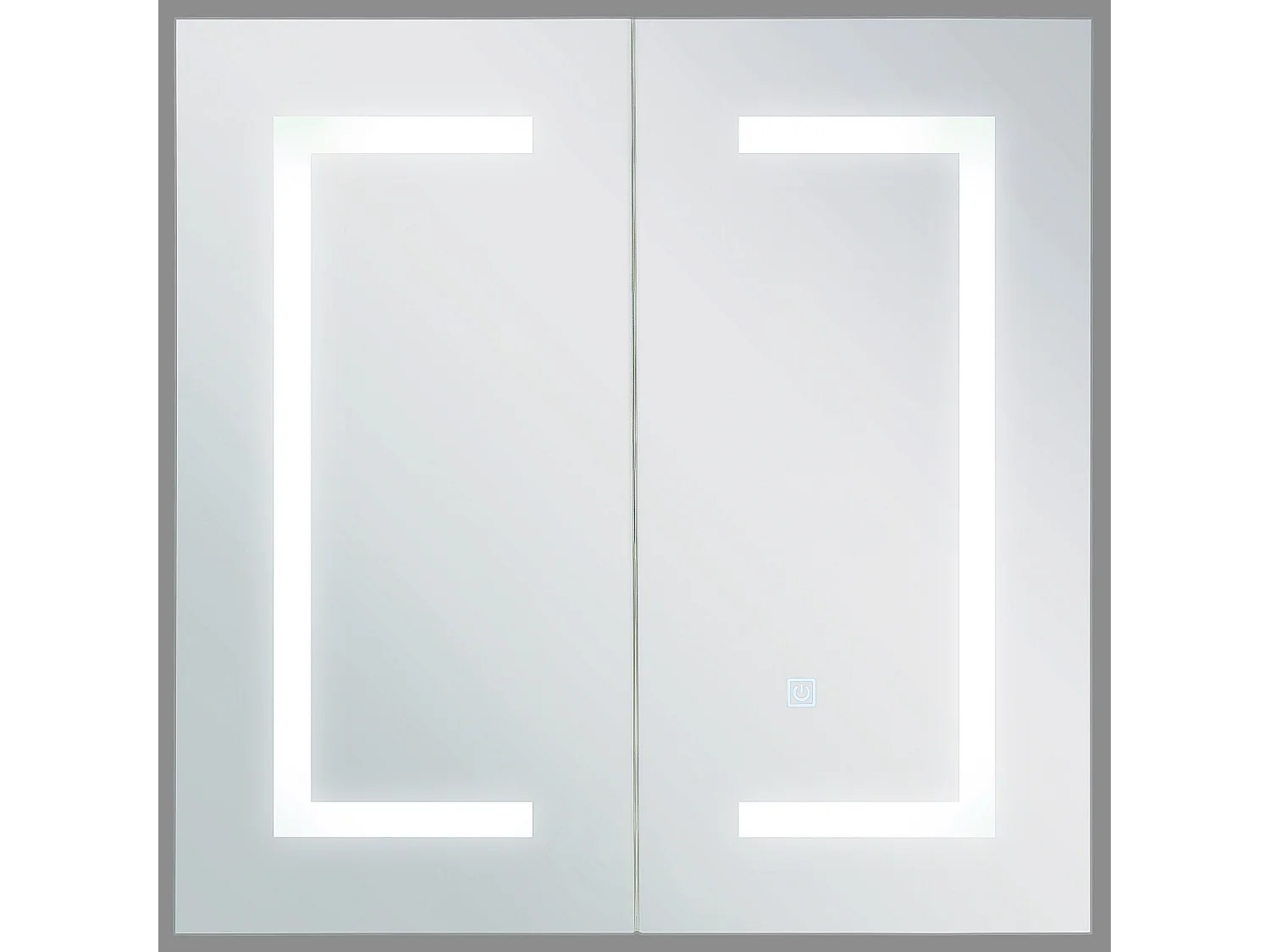 Armoire de toilette murale LED MAZARREDO 60 cm 60 cm Blanc