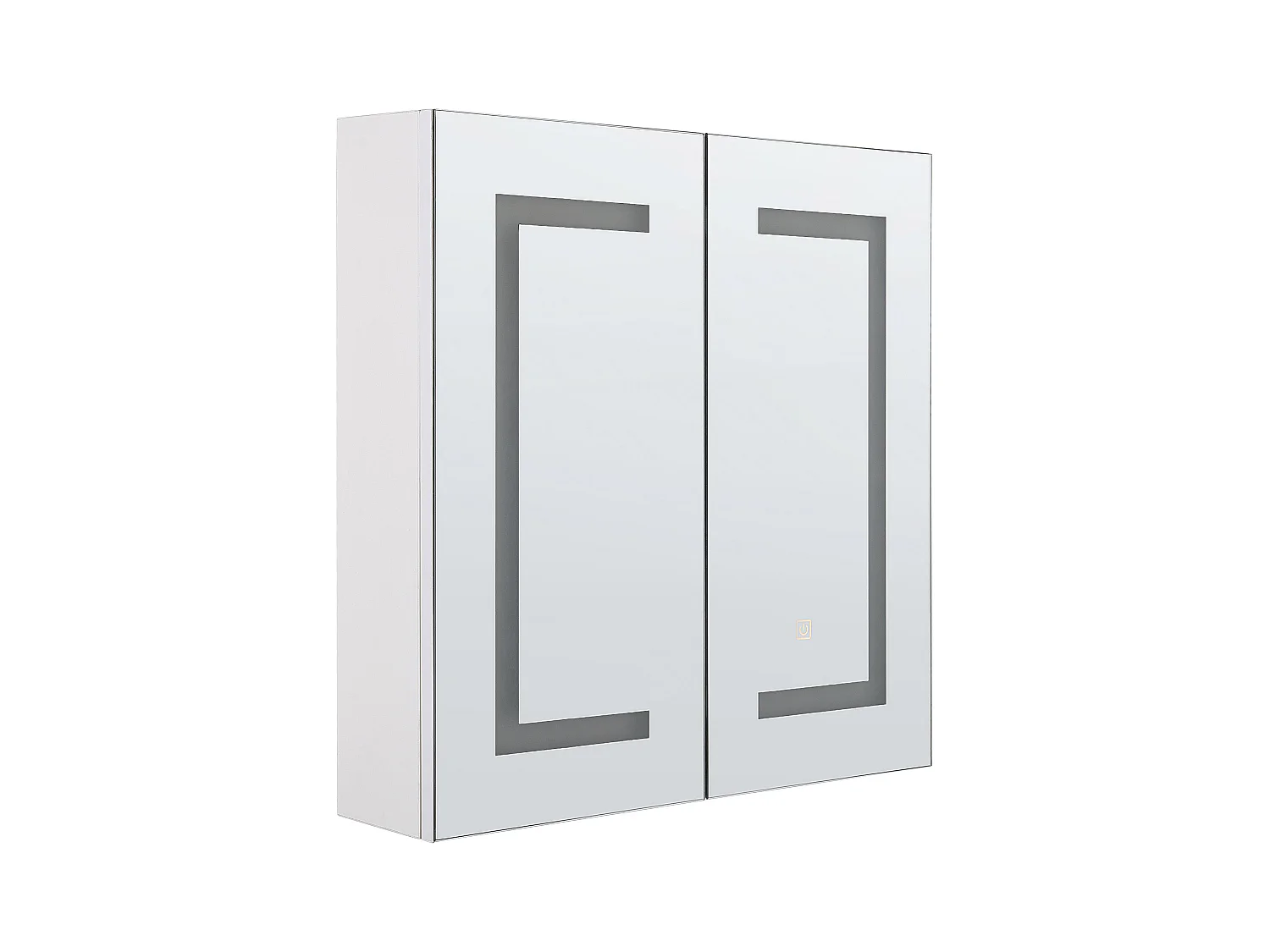 Armoire de toilette murale LED MAZARREDO 60 cm 60 cm Blanc